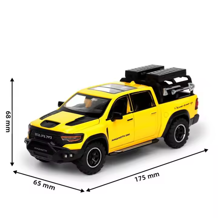 MAMMOTH PICKUP Modelo De Coche De Aleación 1:32 Con Sonido Y Luz Juguete De Decoración Para Vehículos Regalo Para Niños - 1