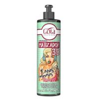 CasaSofia- Acondicionador  Matizador 3D  Gota Dourada 300ml. Color Vibrante , Brillo Extremo y Nutrición Profunda- Método Curly - details 7