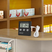 Termómetro Digital Para Nevera Y Congelador Con Sensor Externo Alarma De Temperatura Alta Y Baja Para Acuario Y Tanque De Agua - details 2