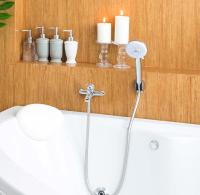 BIT Grifo de Baño Monomando - Grifo con Acabado Cromado - Mezclador Agua Fría y Caliente - Boquilla Fija - Grifo Ideal para Bidé, Lavabo Baño - Alto 10,5 cm x Profundo 13,5 cm - details 1