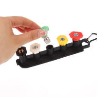 Juego De Puntas Multifuncional Para Lavadora De Alta Presión Con Soporte De Boquilla 5/7 Boquillas 1/4 Pulgada Conector Rápido Accesorios DIY - details 1