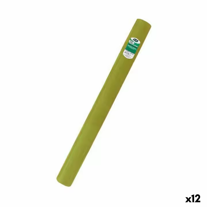 Mantel en rollo Algon Verde limón 1 x 10 m (12 Unidades) - 1