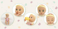 Be Loved Babies Gaby, Muñeca Bebé Realista, Tiene una Textura de Piel Suave e Incluye un Chupete y un Biberón, Juguete Regalo para Niñas y Niños de 18+ Meses - details 2