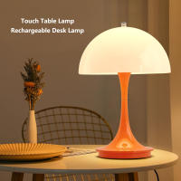 Lámpara De Mesa LED Con Sensor De Toque Luz Nocturna Recargable Inalámbrica Para Lectura Decoración De Habitación Restaurante Hotel Bar - details 1