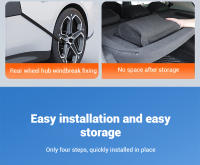 Protector De Parabrisas Para Coche Extra Grande Cubierta Anticongelante Antisalpicaduras Protectora Contra La Nieve El Hielo La Polvo Y El Sol Accesorios Para Automóvil - details 16