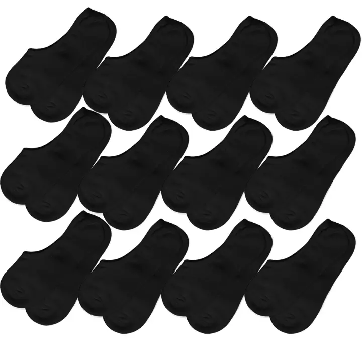 NO Pack 12 Calcetines Pinkies Invisibles Hombre Talla 40-46 VI-MAS Máxima Comodidad Rosa - 1