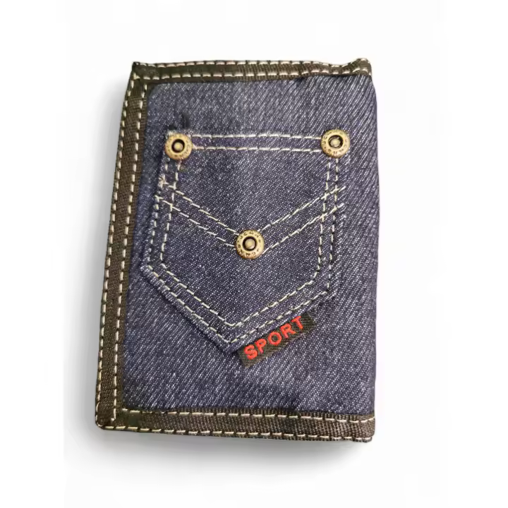 Cartera Vaquera Juvenil con Cierre de Velcro - Espaciosa, con Múltiples Compartimentos para Tarjetas, Carnets y Ventana Transparente para la documentación. - 1