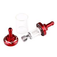Filtro De Aceite Para Motocicleta 8mm Accesorios Universales De Aluminio Pulido Y Cromado Para Gasolina Y Motores De Gasolina Para ATV Y Bicicletas De Pista - details 3