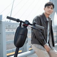 Xiaomi Electric Scooter Storage Bag - Funda Bolsa de Tubo Rígida de Almacenaje de Artículos para Patinete Eléctrico Xiaomi MI Mijia M365 Sedway Ninebot E ES1 / ES2 / ES3 / ES4, Gran Abertura, Cierre de Gancho y Bucle, Fabricado en PU + EVA - BHR6750GL - details 6