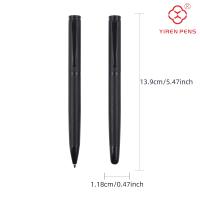 Juego De 1 Bolígrafo Y 1 Pluma De Negocios De Alta Gama Para Regalo De Oficina Estilo De Firmar En Negro Material De Alta Calidad - details 4
