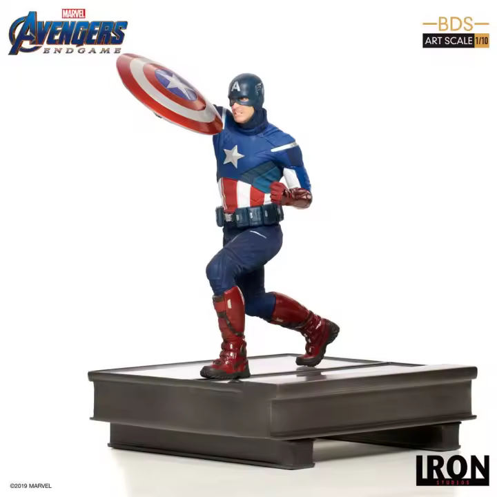Iron Studios Vengadores: Endgame Estatua BDS Art Scale 1/10 Captain America 2012,  21 cm - 1