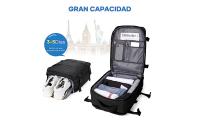 HLY mochila de viaje para mujer, mochila de transporte, mochila de senderismo, mochila impermeable para deporte al aire libre, mochila informal para la escuela, bolsa para computadora portátil - details 1
