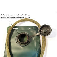 Reservorio De Agua Para Mochila De Hidratación 2/2.5/3L Gran Capacidad Para Correr Ciclar Almacenamiento De Agua - details 2