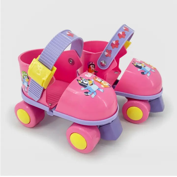 Patines Infantiles mini Roller de 4 ruedas tallas 24-29, con diseños exclusivos de Bluey Pink (4726) Patines de aprendizaje. Tallas ajustables. Calidad al mejor precio. De acuerdo a la normativa CE. +3 años - 1