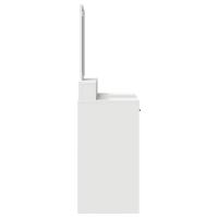 Mesita de tocador vidaXL blanca con cajones 100x41x140 cm - details 4