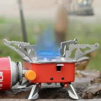 Estufa Portátil Para Camping Y Montañismo Antigolpes Y a Prueba De Viento Para Tanque De Gas De Viajes Y Picnics - details 8
