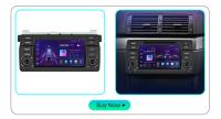 Junsun Radio Coche para BMW E46 M3 318/320/325/330/335 1998 1999 2000 2001 2002 2003 2004 2005 2006 Inalámbrico CarPlay Android Auto AI Voice 2 din Pantalla Coche Android Auto Multimedia Navegación GPS Auto radio - details 2