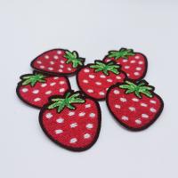 6pcs Parches De Bordado De Animales De Dibujos Animados Para Jeans Sombreros Bolsos Ropa Buzo Estilo DIY Parche De Manzana Y Corazón - details 2