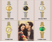Reloj De Mujer Lujo CHENXI De Cuarzo Con Dial Pequeño Acero Inoxidable Dorado Moda Casual Resistente Al Agua Manos Luminosas Estilo Elegante - details 3