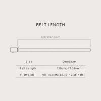 Cinturón De Negocios Casual Para Hombres Con Hebilla Automática De Metal Diseño De Lujo De Marca Cinturones Para Cintura De Adulto Material PU Regalo Ideal - details 2