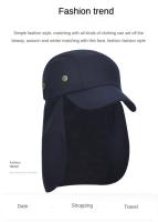 Gorro De Sol Con Protección UPF 50+ Y Plegable Para Cuello Para Hombre Y Mujer Adecuado Para Senderismo Viajes Pesca Uso Casual En Todas Las Estaciones - details 0