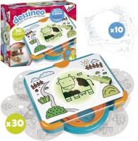 Diset - Dessineo. Aprende a dibujar paso a paso (Pupitre con luz). Juego creativo - details 1