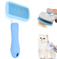 Cepillo Para El Cuidado Del Pelaje De Perros Y Gatos Elimina Pelo De Mascotas De Pelo Largo Herramienta De Aseo Y Cepillado Para Mascotas - details 0