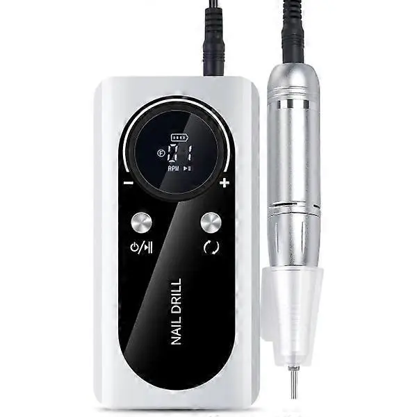 Archivo portátil recargable de 45000 RPM ElectrNail, herramienta rápida y eficiente de la manicura - 1