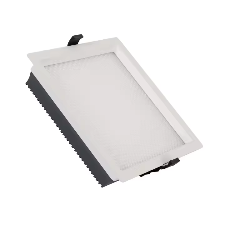 Ledkia Downlight LED 30W SAMSUNG New Aero Slim Cuadrado 130 lm/W Microprismático (UGR17) LIFUD Corte 210x210 mm - 1