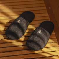 Scalpers Home Zapatillas lisas con bordado 100% ALGODON - details 17