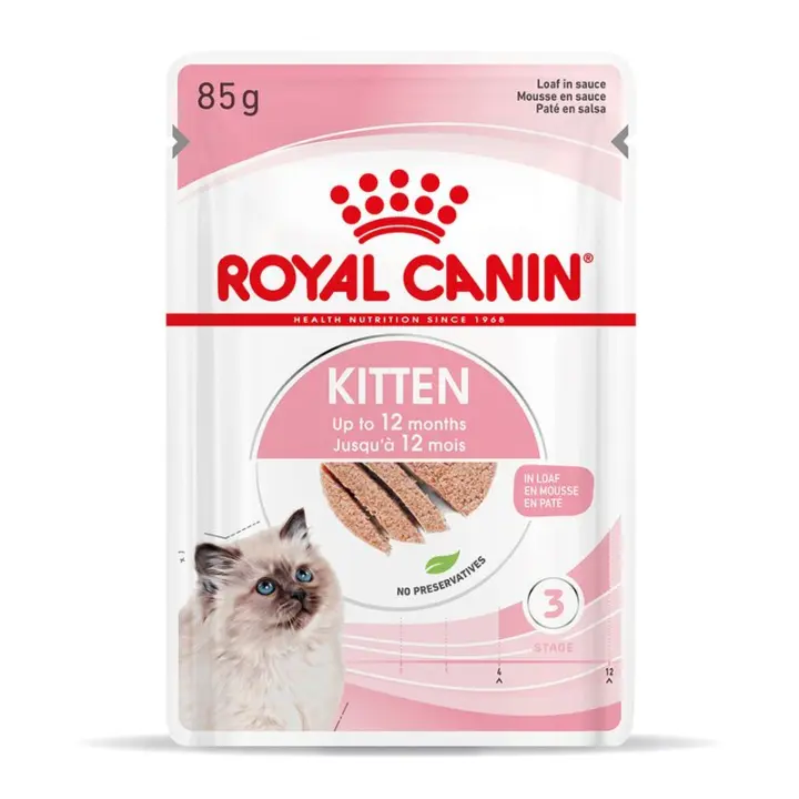 Precio Especial por Caducidad 28/8/2025 - 12 x 85 g |Royal Canin Kitten paté sobre para gatos - 1