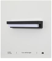 Lámpara De Pared Solar LED Para Jardín Exterior IP65 Impermeable Con Sensor De Movimiento Decoración Para Balcón Y Jardín Moderna - details 7