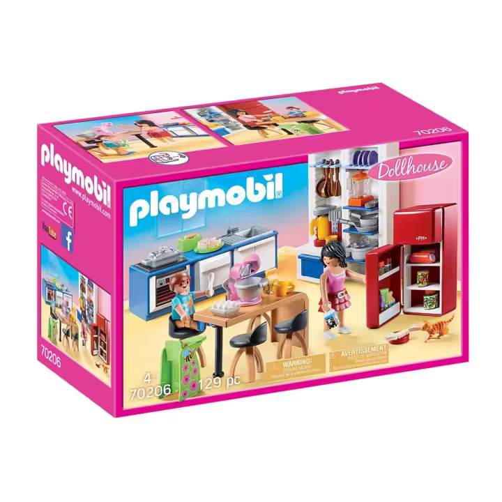 PLAYMOBIL ® COCINA, 70206, TIENDA CON LICENCIA OFICIAL - 1