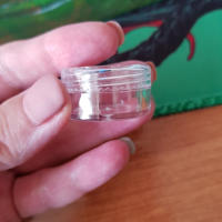 50pcs Botellas De Crema Mini Para Cosméticos Transparentes De 2.5g Jars De Nail Art Contenedores Pequeños Para Balms - details 11