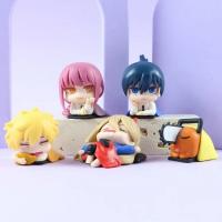 Figura De Anime Chainsaw Man Denji Makima Pochita Series De Sueño Miniaturas Coleccionables Estatuas De Makima Denji Aki Decoraciones Para El Hogar - details 3