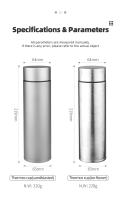 Tiartisan Termo De Deporte De Titanio 450ml Impermeable Y a Prueba De Fugas Para Camping Y Exteriores Con Aislamiento Por Vaciado - details 10