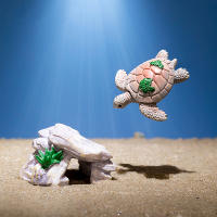 Miniatura De Ballena Delfín Y Tortuga Para Acuario DIY Juego De Escritorio De Paisaje Micro Mundo Submarino Animales Resina Decoración Para Hogar - details 4