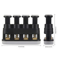 Ejercitador De Mano Y Dedos De Silicona Ergonómico Ajustable En 4 Niveles Para Terapia De Artritis Fortalecedor De Agarre - details 1