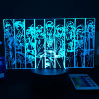 Lámpara Nocturna LED 3D Anime Bleach Para Decoración De Habitación Infantil Luz De Noche Para Niños Regalo Para Estudio - details 22