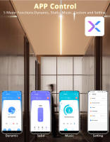 Tira De LED WS2811 COB Caballo Corriendo 24V 360LEDs/M Control APP BanlanX Flujo De Agua Secuencial Para Decoración De Habitaciones 10M 15M 20M - details 8