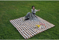 Manta De Camping Impermeable Con Correa De Cuero Manta De Playa Rectangular Con Estampado Colorido Para Picnics Y Barbacoas Alfombra De Descanso Para Dormitorio - details 7