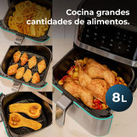 Freidora sin Aceite Cecotec Cecofry Supreme 8000 | Airfryer 8 Litros con Pantalla Táctil y Tecnología PerfectCook - details 4
