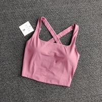 Sudadera Deportiva Para Mujer Push up Fitness Yoga Transpirable Running Chaleco Deporte Top Mujer Gimnasio Wear Vest Bralette - details 13