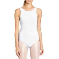 Maillot de Danza Ballet Gimnasia sin Mangas con Correa Ancha, Leotardo Clásico Mujer de Cuello Redondo - details 5