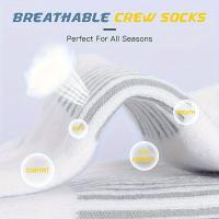 10 Pares De Calcetines De Correr Con Almohadillado De Alta Densidad Transpirables Y Cómodos Para Deportes Al Aire Libre Y Uso Diario Para Mujer - details 1