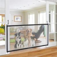 Puerta De Seguridad De Malla Sin Perforar Plegable Para Escaleras/Cocina/ Puertas Valla Infantil Con Sistema De Cierre Con Gancho Para Mascotas - details 9