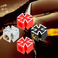 4pcs/lot Cubiertas De Válvula De Neumático Para Coche Bicicleta Y Motocicleta Estilo Cruzado Accesorios Universales Para Automóviles - details 7
