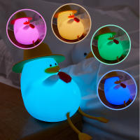 Lámpara De Noche USB Recargable Con Sensor De Toque Y Forma De Pato Para Compañero De Sueño Y Luz De Mesa Para Bebés Y Niñas - details 5
