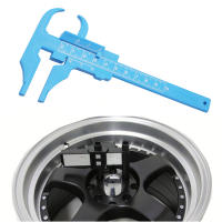Herramienta De Medición De PCD Para Ruedas Y Anillos De 4 5 6 8 Bolts Calibrador De Medidor De Circunferencia De Rueda 100mm - details 0