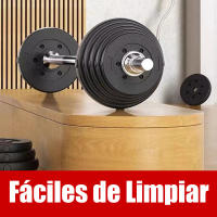 Wonduu Pack 2 Discos Pesas 3Kg para Barra con Diámetro de 2,5 cm (1,5Kg cada Disco) - details 2